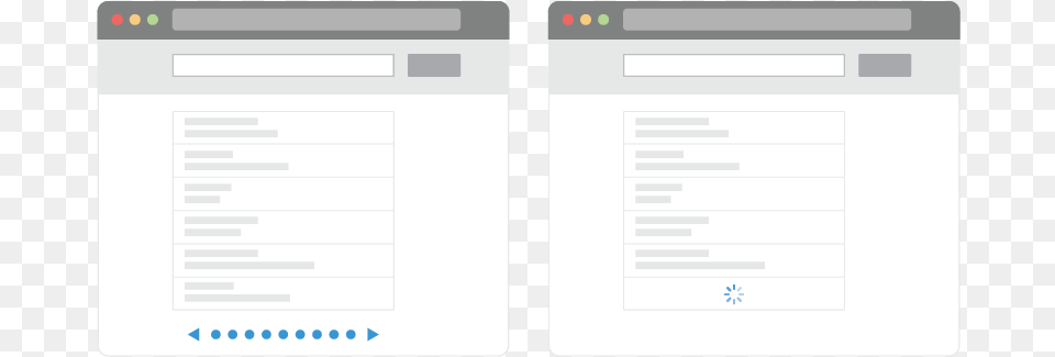 Pagination Versus Infinite Scrolling Infinite Scroll, Page, Text Png Image