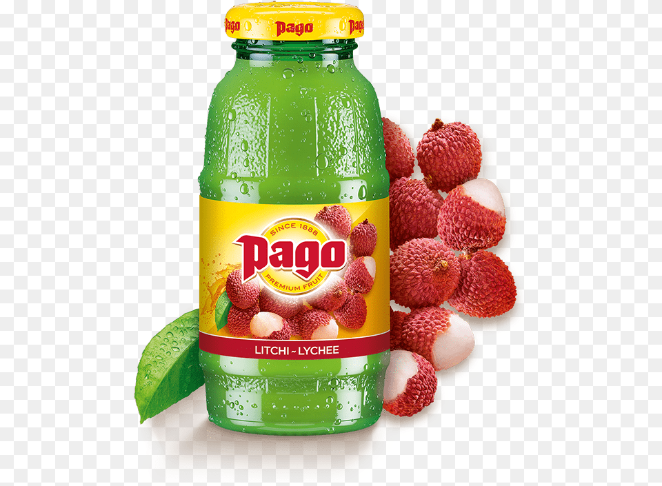 Pago Lychee Pago Apple Juice, Beverage, Berry, Food, Fruit Png Image