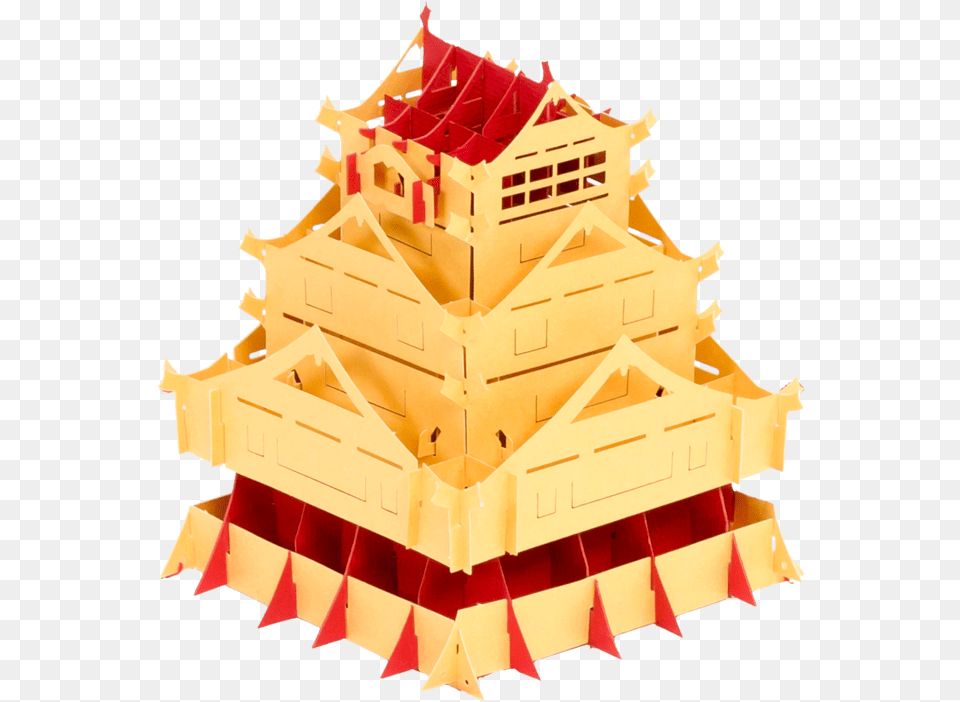 Pagoda Pop Up Card Architecture, Wood, Person Free Transparent Png