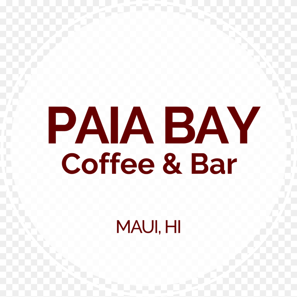 Paia Bay Coffee Amp Bar Circle, Disk, Logo Free Png Download