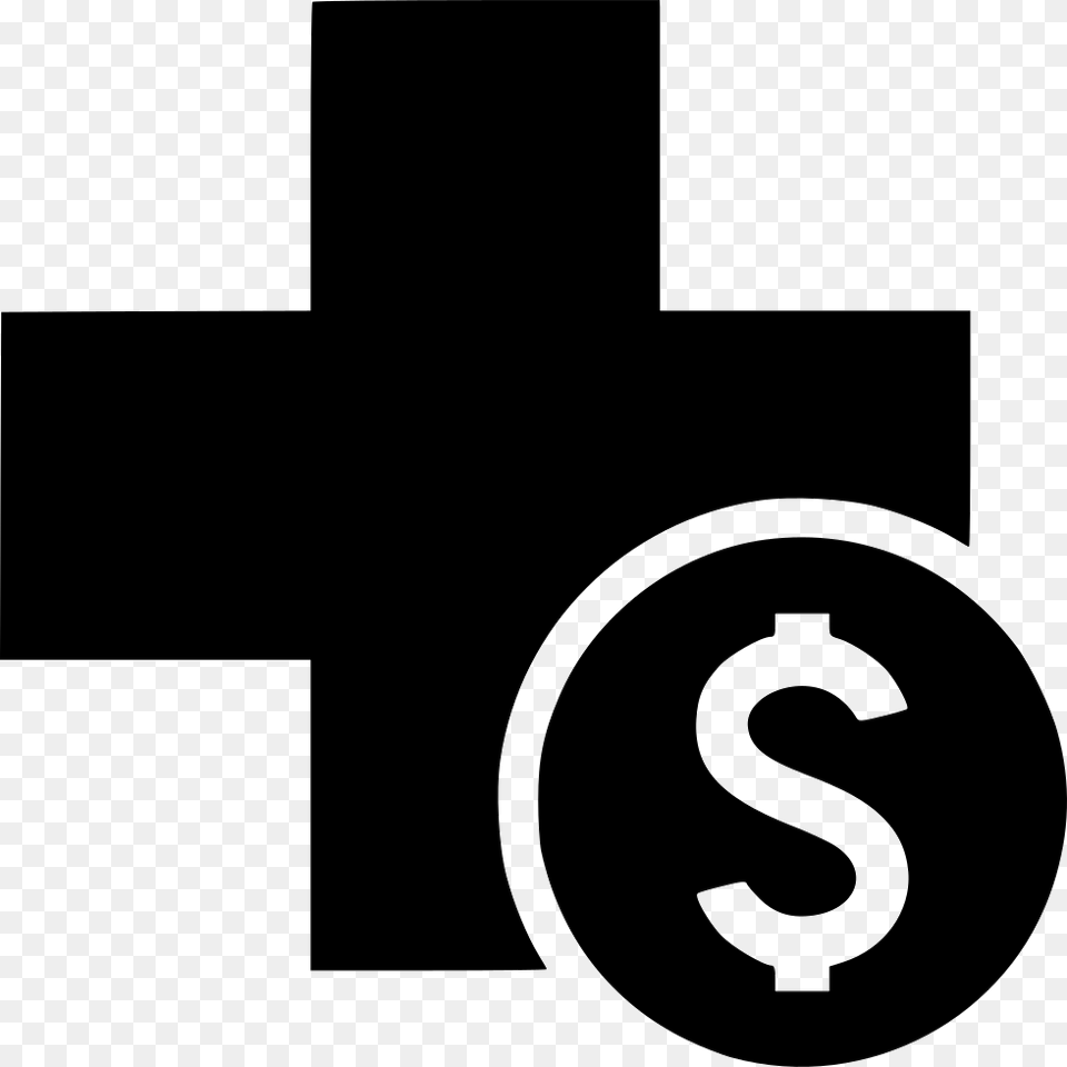 Paid Medicine Pharmacy Money Dollar Doctor Icon, Symbol, Logo, Cross Free Png Download