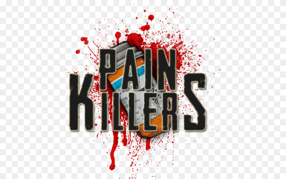Pain Killers Realistic Blood, Book, Publication, Art, Graphics Free Png Download