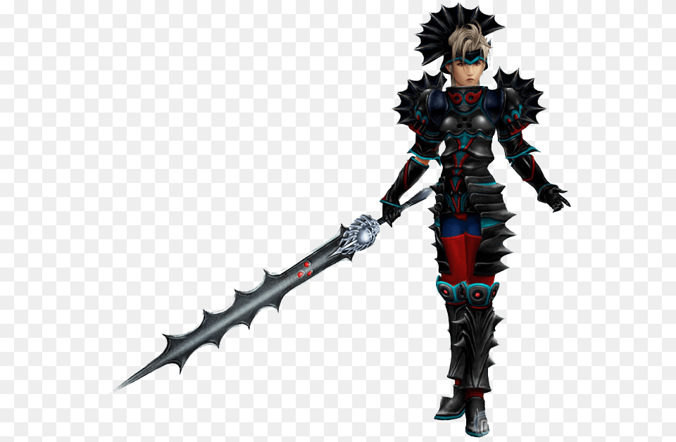 Paine Dark Knight Dressphere Fantasy X 2 Dark Knight, Adult, Weapon, Sword, Person Png Image