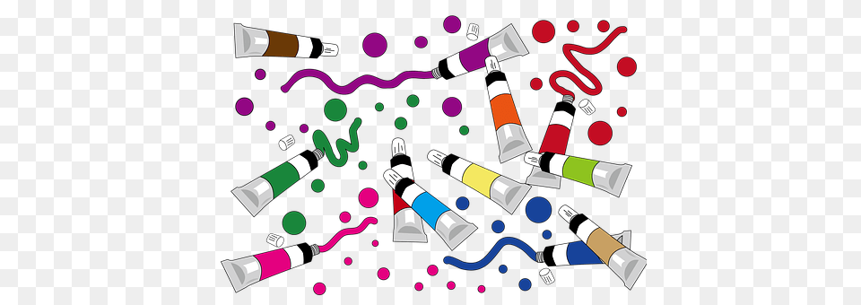 Paint Dynamite, Weapon, Confetti, Paper Free Png Download