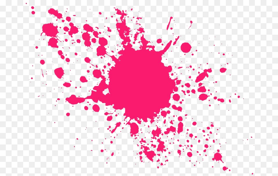 Paint Art Photo Pink Paint Splatter, Purple, Stain, Graphics Free Transparent Png