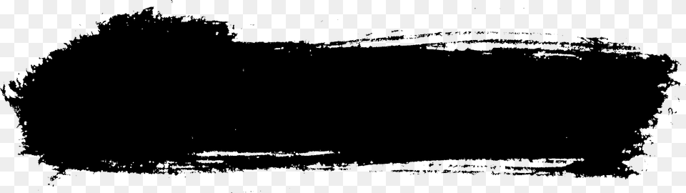 Paint Brush Black, Silhouette Free Png