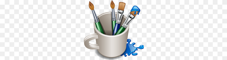 Paint Brush Clip Art, Device, Tool, Smoke Pipe Png Image