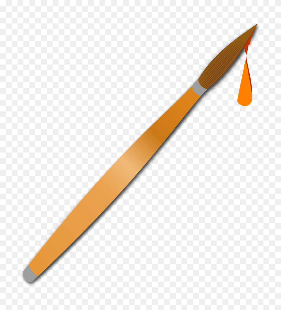 Paint Brush Clipart, Device, Tool, Blade, Dagger Png Image