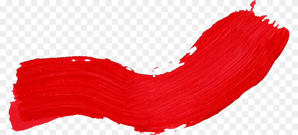 Paint Brush Clipart Red Paint Line, Smoke Pipe, Art, Painting, Cosmetics Free Png