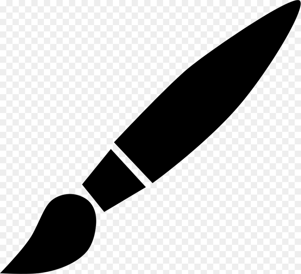 Paint Brush Comments Drawing, Device, Tool, Blade, Dagger Free Transparent Png