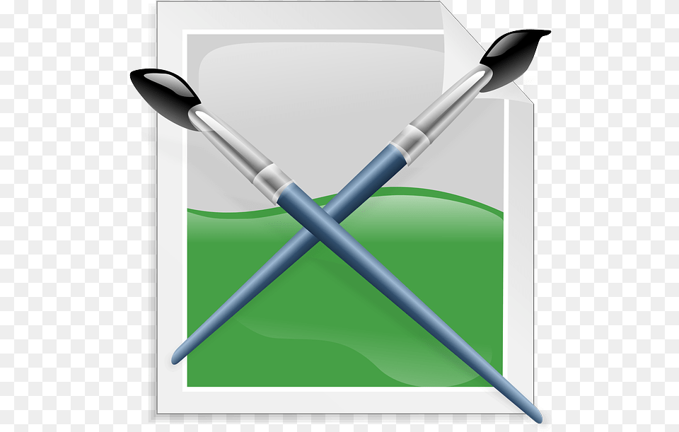 Paint Brush Image Edit Art Photoshop Landscape Clipart, Device, Tool, Smoke Pipe Free Png