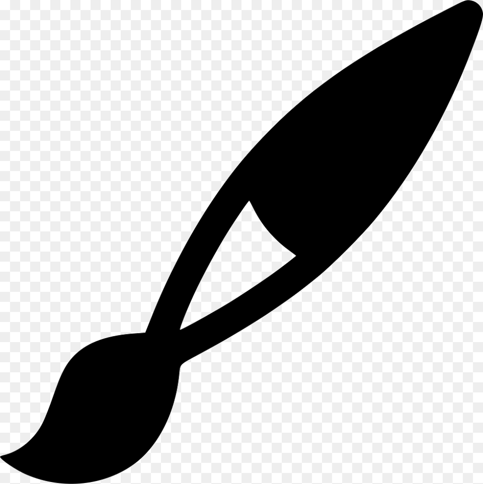 Paint Brush Photoshop Brush Tool Icon, Cutlery, Device, Spoon, Smoke Pipe Png Image