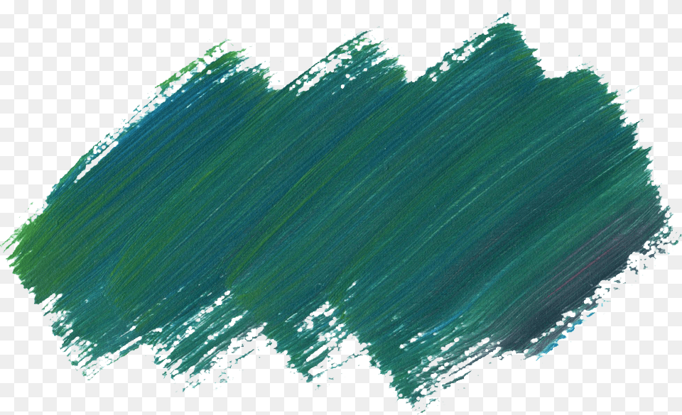 Paint Brush Stroke, Green Free Png Download