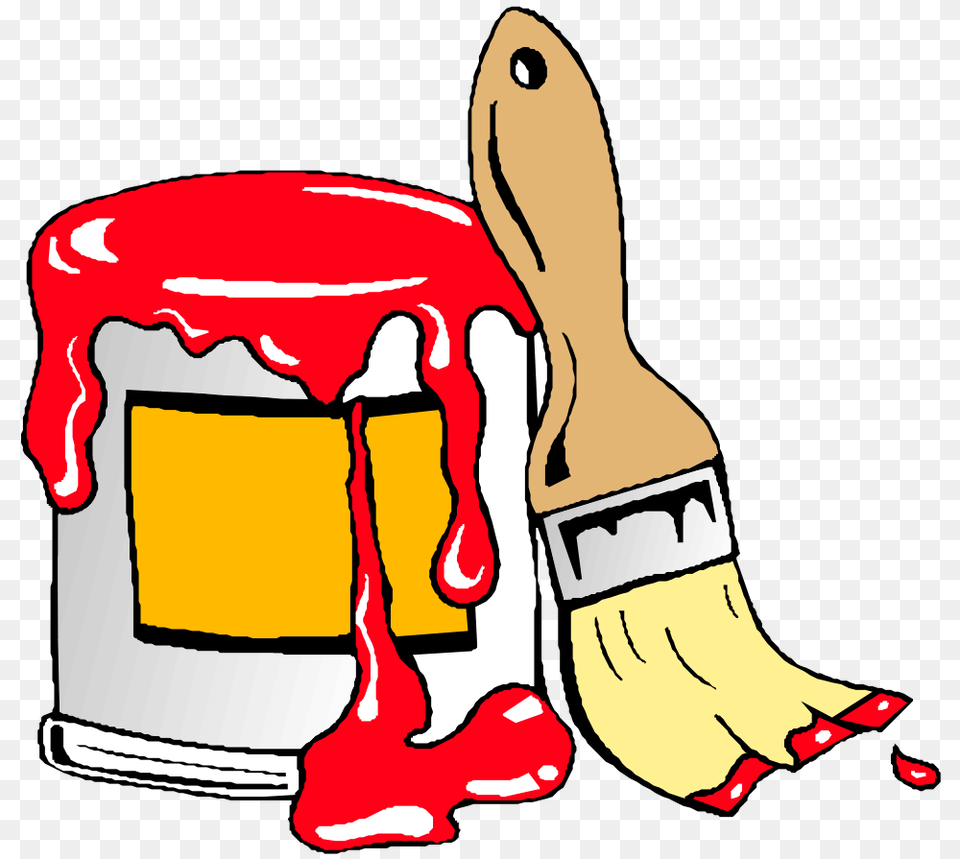 Paint Brush Stroke, Device, Paint Container, Tool Png