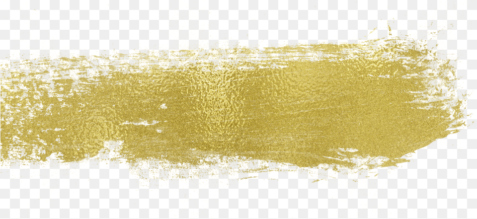 Paint Brush Stroke Gold Brush Stroke Transparent, Texture Free Png Download