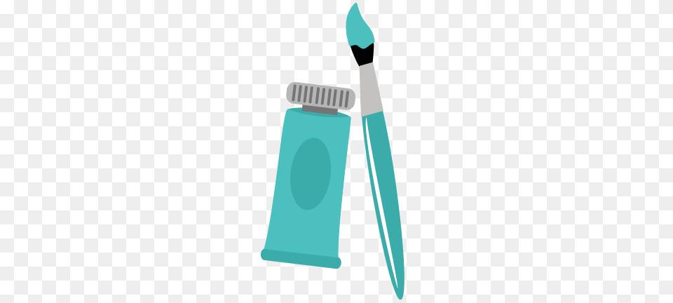 Paint Brush Svg File Paint Tube Svg File Art Svg Files Cute Paint Brush, Device, Tool, Blade, Dagger Free Png