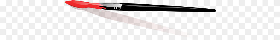 Paint Brush With Shadow Vector Graphics Kayak, Device, Tool, Spear, Weapon Free Transparent Png