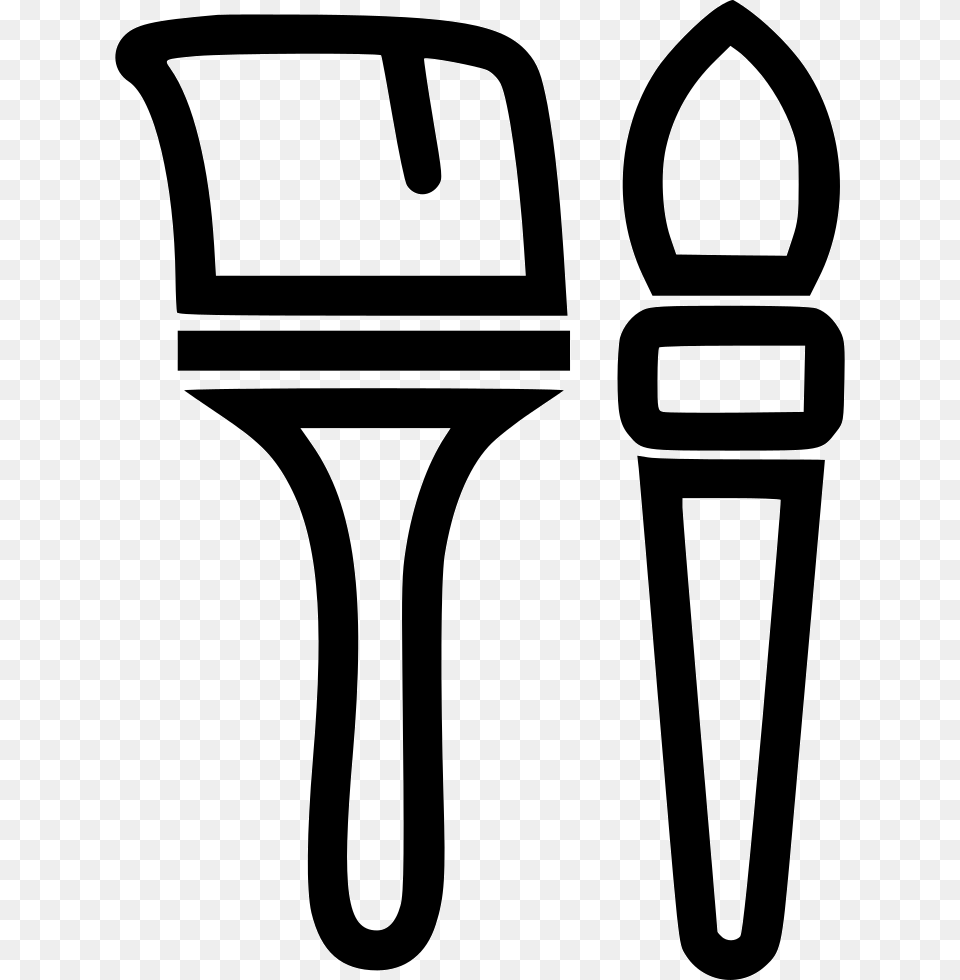 Paint Brushes, Cutlery, Light, Gas Pump, Machine Free Png