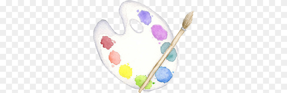 Paint Brushes Tumblr Paint Brush Tumblr Transparent, Palette, Paint Container, Tool, Device Png Image