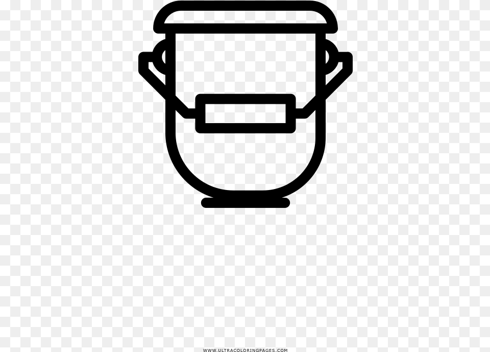 Paint Bucket Coloring, Gray Free Png Download