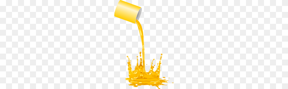 Paint Bucket Spilling Clip Art For Web, Beverage, Juice, Orange Juice, Smoke Pipe Free Png