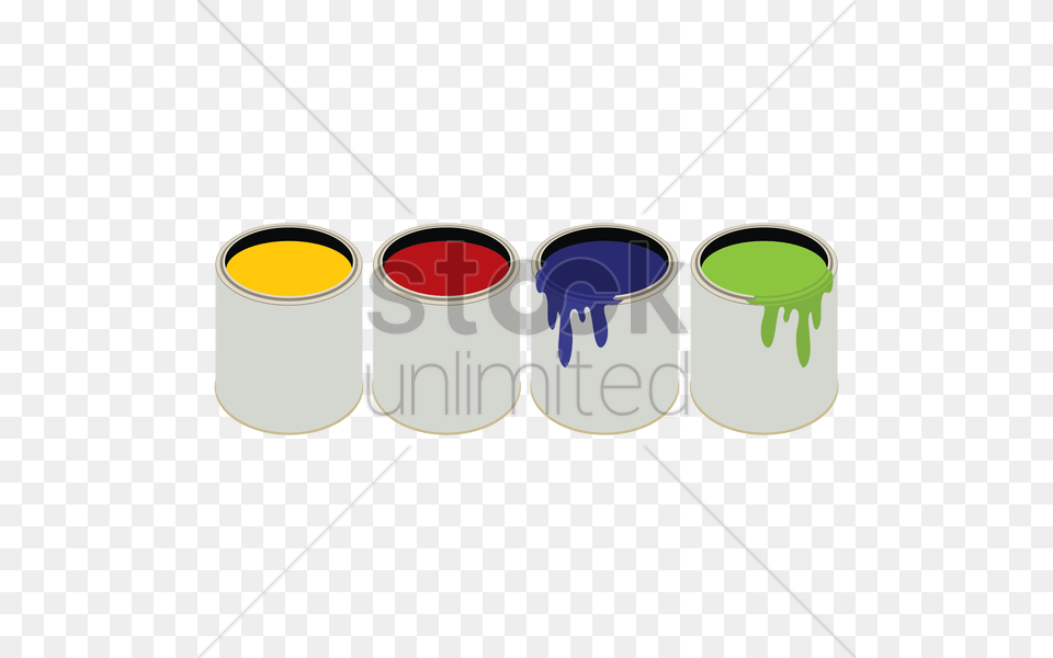 Paint Bucket Vector Image, Paint Container Free Png