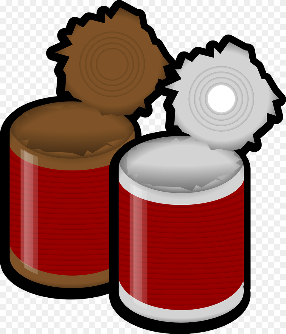 Paint Can And Brush Clip Art Download Tin Clipart, Aluminium, Canned Goods, Food Png