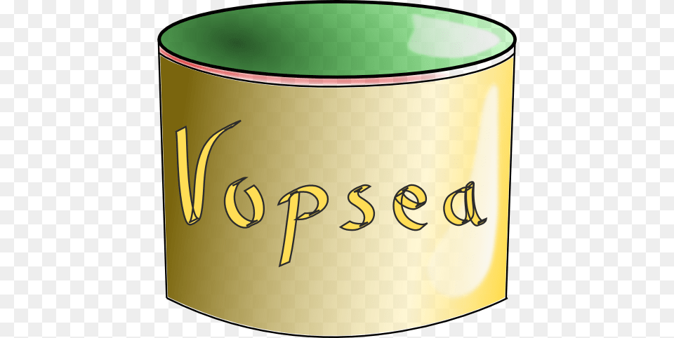 Paint Can Clipart, Aluminium, Tin, Text Free Png Download