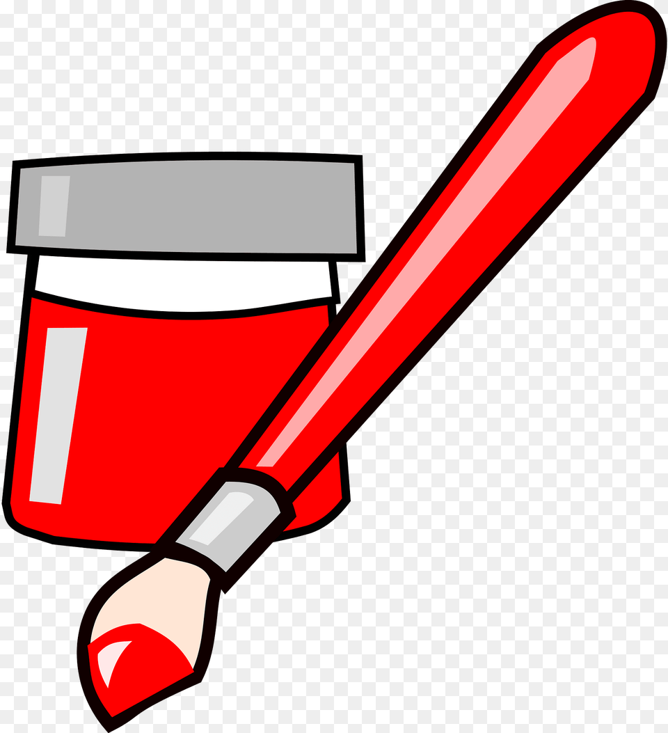Paint Clipart, Brush, Device, Tool, Dynamite Png Image