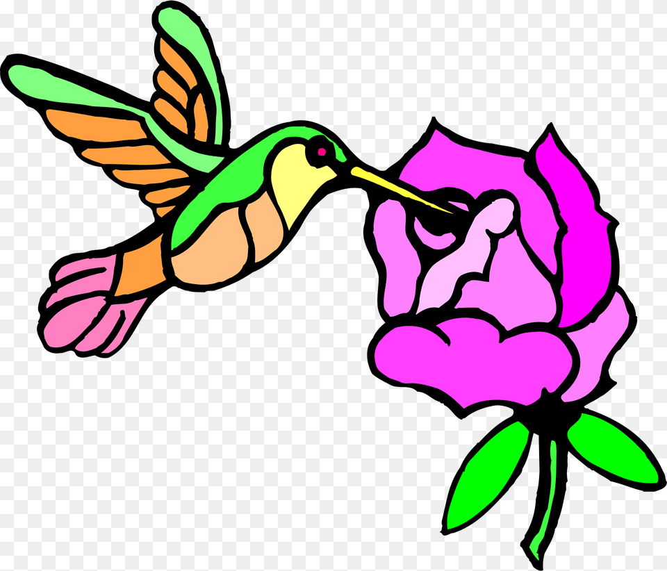 Paint Clipart, Purple, Animal, Bird, Hummingbird Png