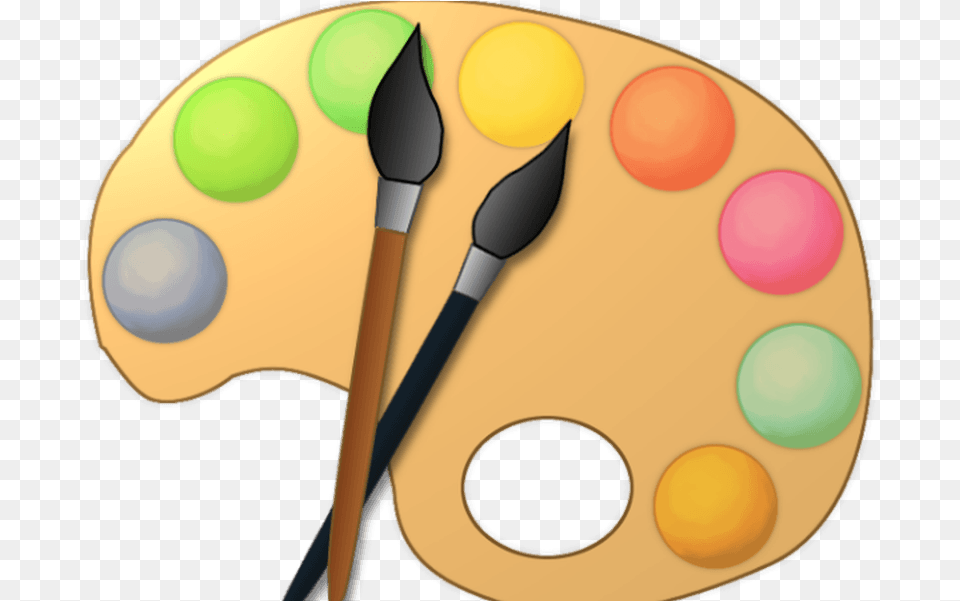 Paint Clipart Palet Color Palette Clipart, Paint Container, Brush, Device, Tool Free Png
