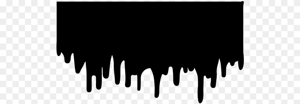 Paint Drip Parallel, Gray Free Png