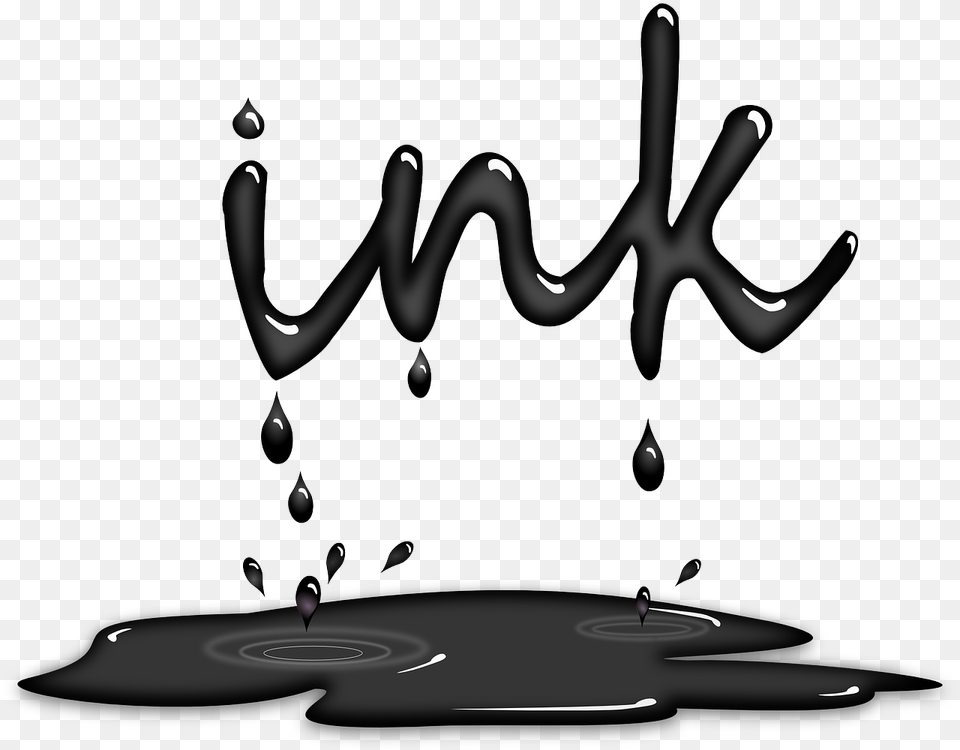 Paint Dripping Into Puddle Ink Dripping Font, Handwriting, Text, Smoke Pipe Png Image