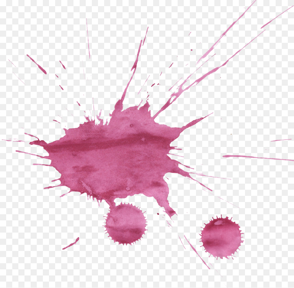Paint Drops, Stain, Purple, Fireworks, Person Png Image