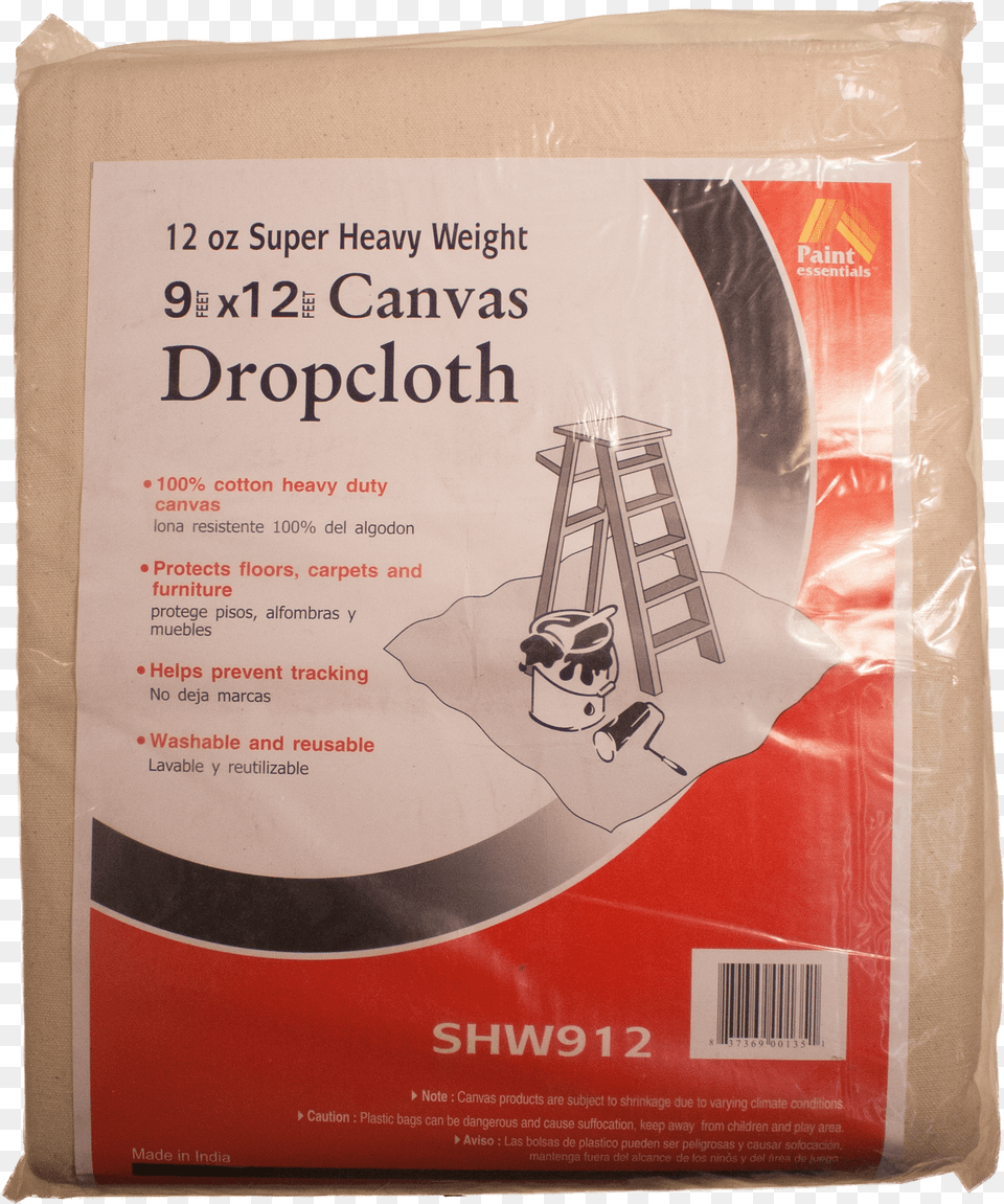 Paint Essentials Drop Cloth, Advertisement, Poster, Box Free Transparent Png