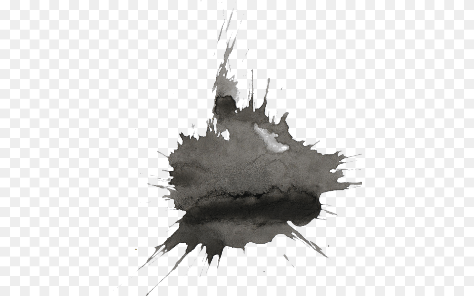 Paint Hd Images Pin Wallpaper Black Watercolor Black Water Color, Hole, Stain, Land, Nature Png Image