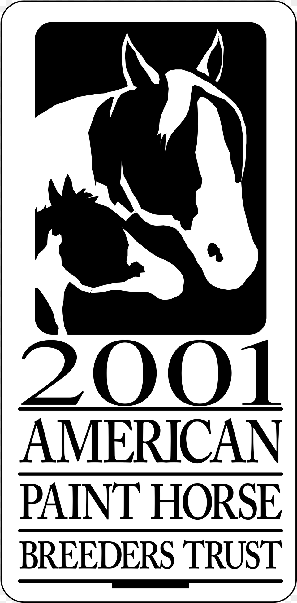Paint Horse Logo Transparent Horse, Advertisement, Poster, Stencil, Animal Png