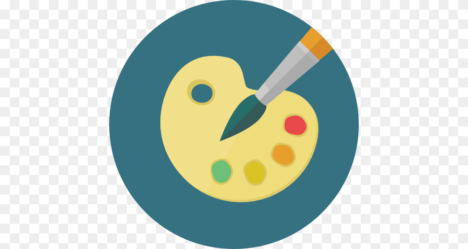 Paint Palette, Paint Container, Brush, Device, Tool Png