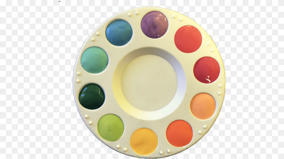 Paint Palette Circle, Paint Container Png Image