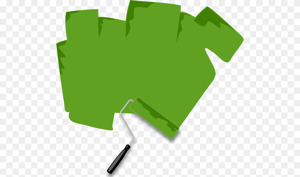 Paint Roller Border And Banner Clipart For Web, Clothing, Glove, Green, Leaf Png Image