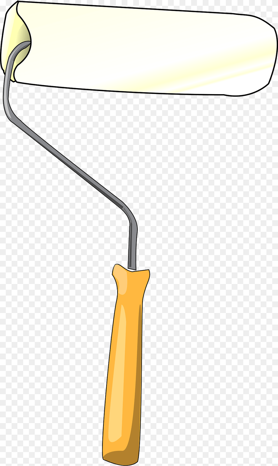 Paint Roller Clipart, Lamp, Device, Hoe, Tool Free Png Download
