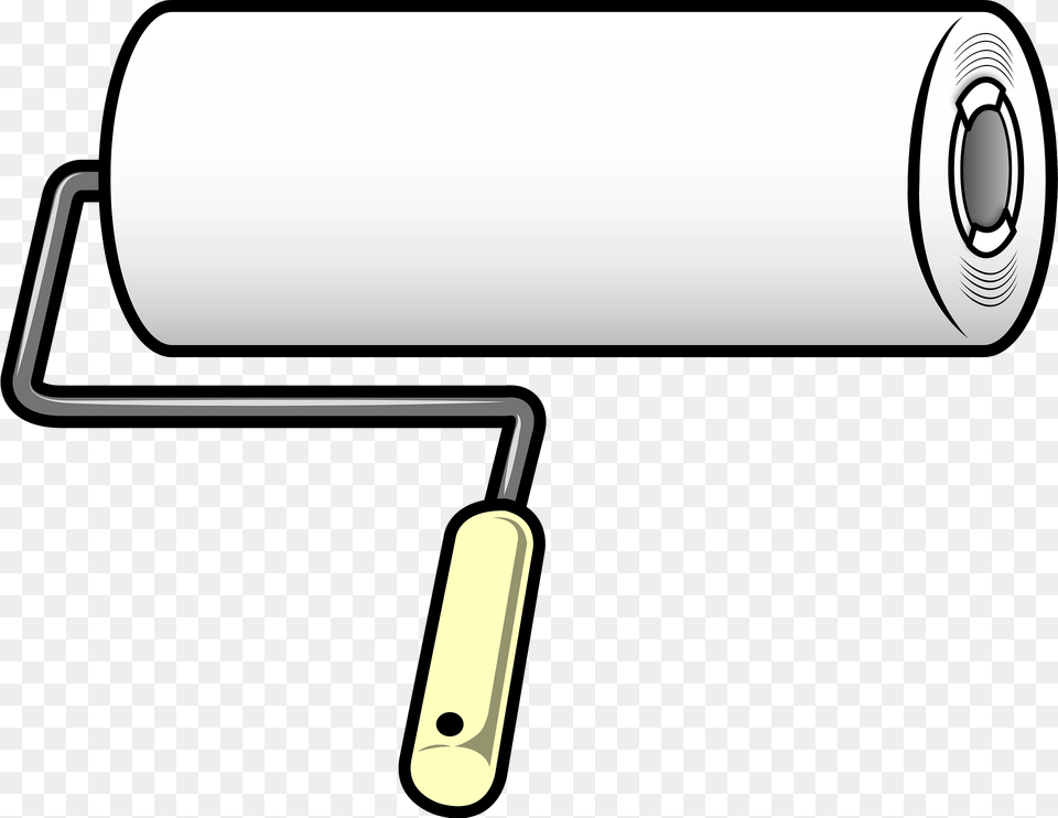 Paint Roller Clipart, Paper Free Transparent Png