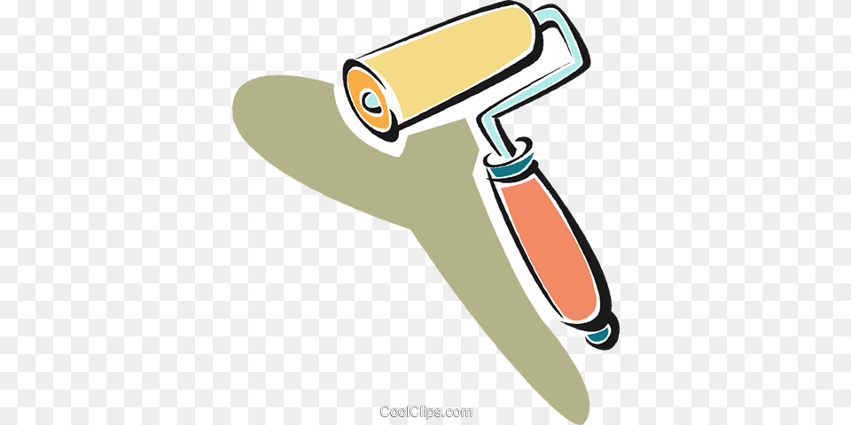 Paint Roller Royalty Free Vector Clip Art Illustration, Smoke Pipe, Device Png