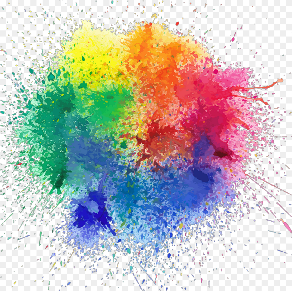 Paint Splash Effect Picsart Colour Splash, Art, Graphics, Modern Art, Fireworks Free Png