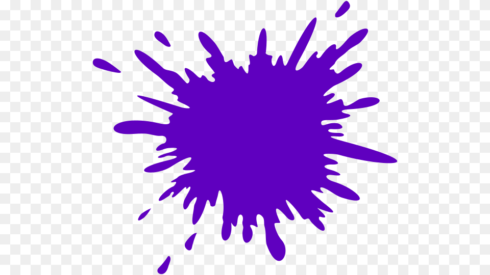 Paint Splash Transparent, Purple, Flower, Plant, Daisy Free Png