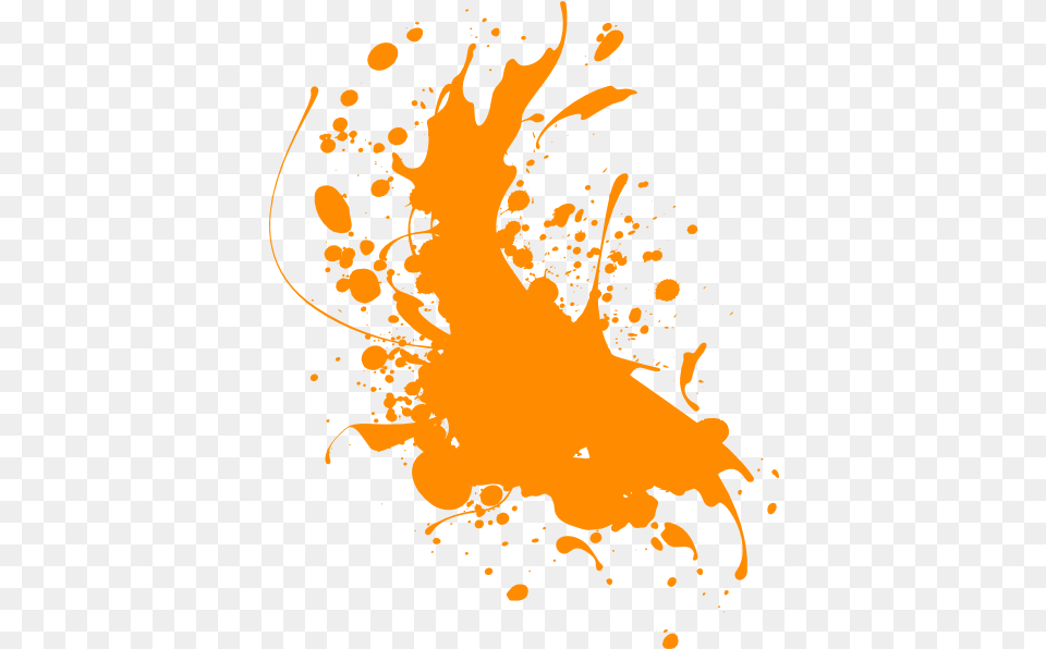 Paint Splat Clipart Orange Paint Splatter, Fire, Flame, Person Free Transparent Png
