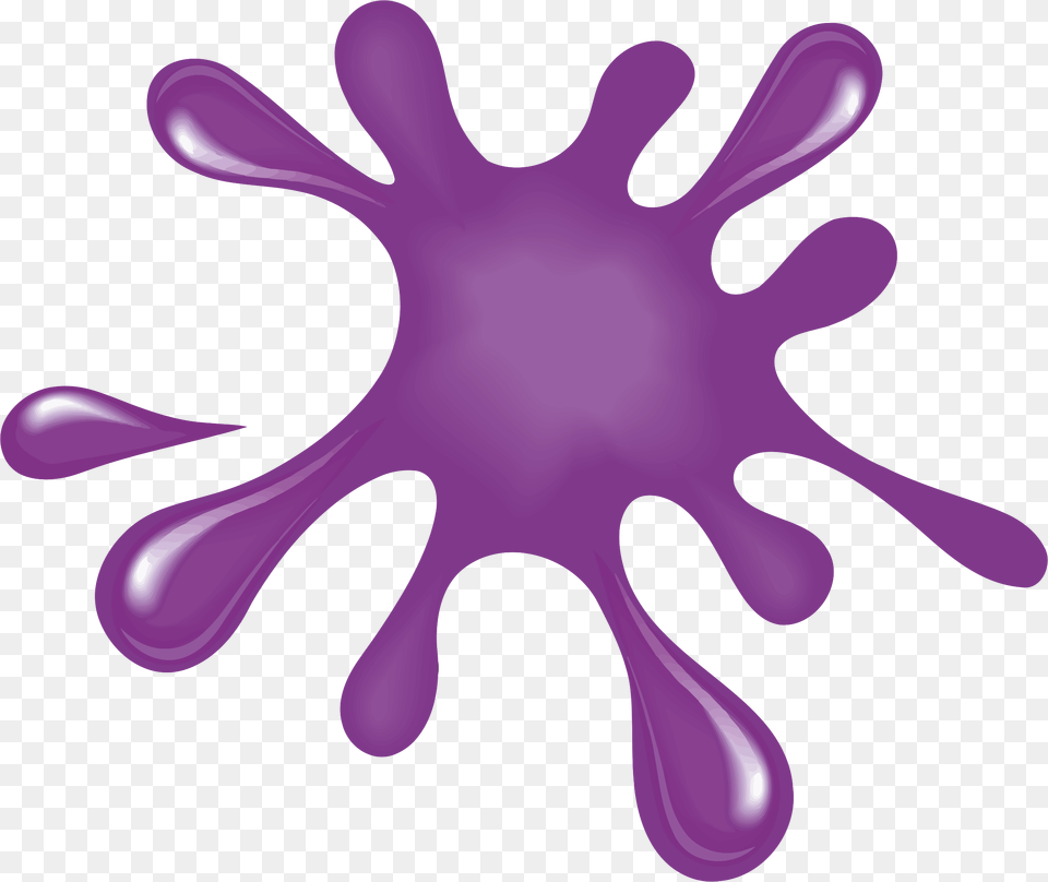 Paint Splat Clipart Purple Paint Splat Purple Paint Splatter Clipart, Accessories Png Image