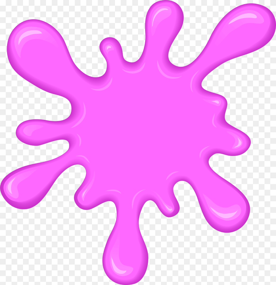 Paint Splatter, Purple, Animal, Dinosaur, Reptile Free Png