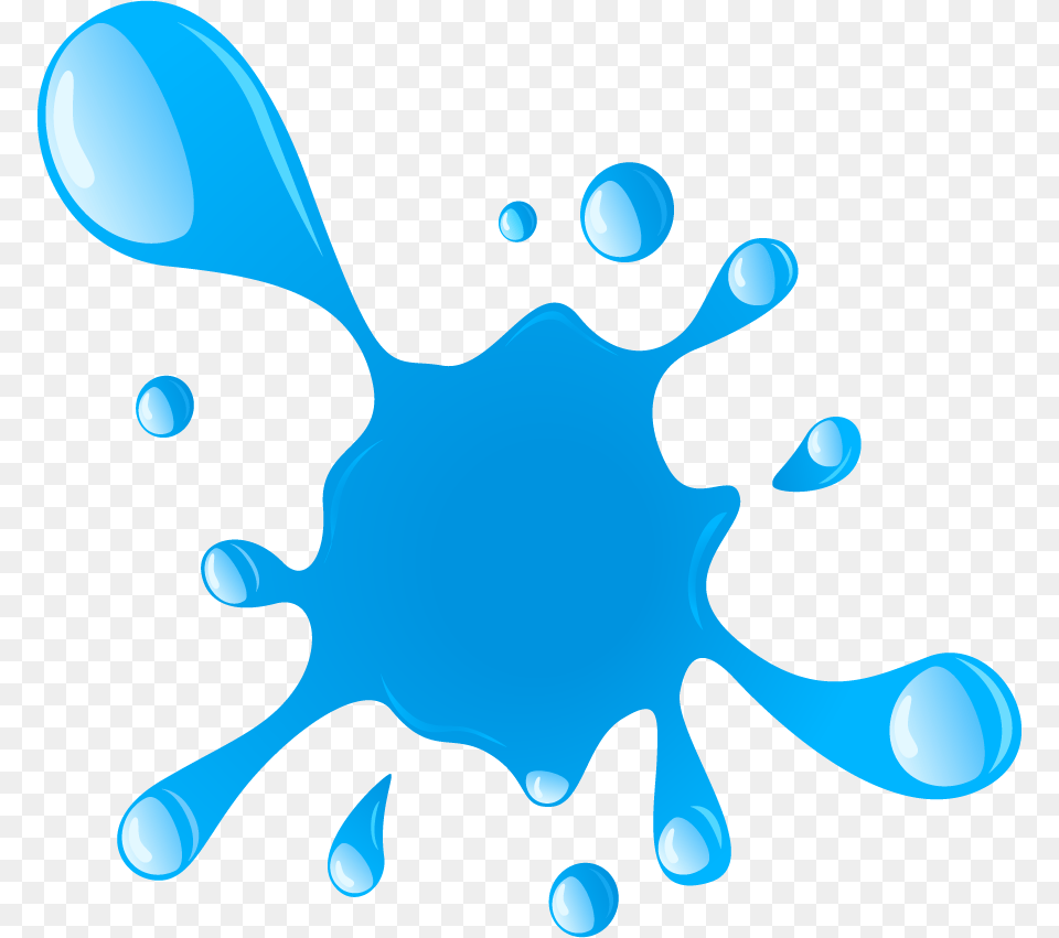Paint Splatter Blue Slime Clipart, Art, Graphics, Lighting, Droplet Free Png