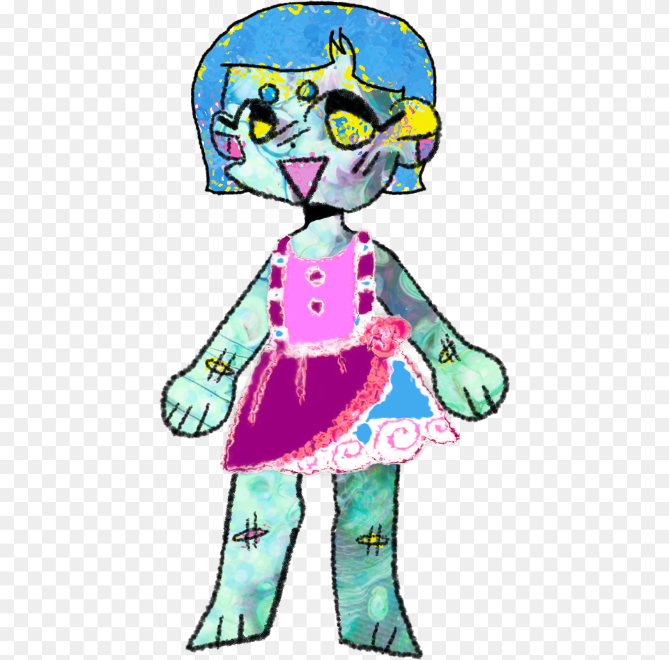 Paint Splatter Chibi Adoptable, Baby, Person, Art Free Png Download